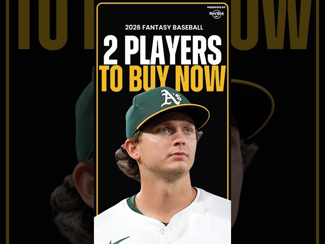 The Two Players EVERYONE Should Be Trading For Right Now in Fantasy Baseball! #shorts
