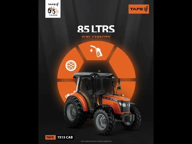 TAFE 7515 CAB – the tractor that can do all.