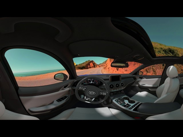Kia Stinger Virtual Test Drive: Big Sur, California