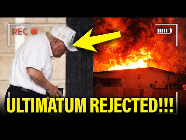 Trump PANICS as WAR ULTIMATUM REJECTED!!!