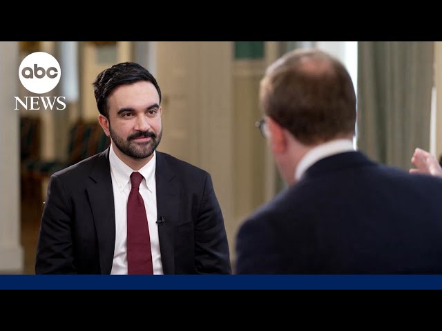 Extended Interview: Mayor Mamdani discusses NYC agenda, Trump & ICE operations