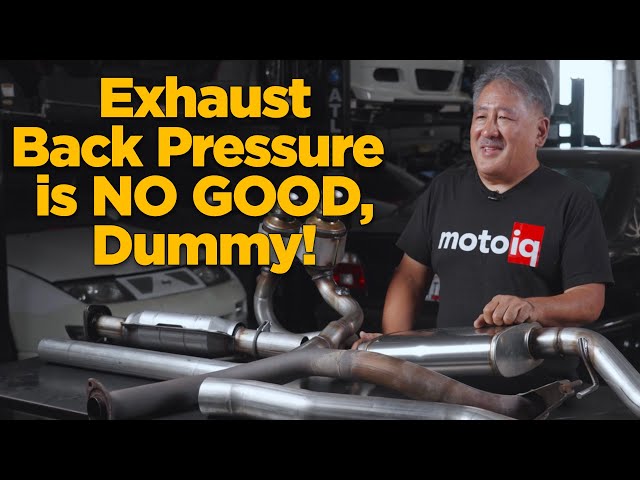 Exhaust Back Pressure Myth DEBUNKED!
