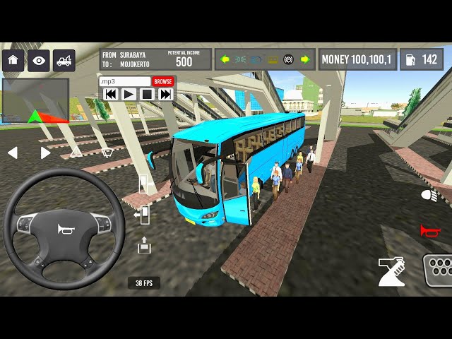 Euro coach bus simulator 🚌😍 newcoach bus simulator part- 15 Androidgameplay