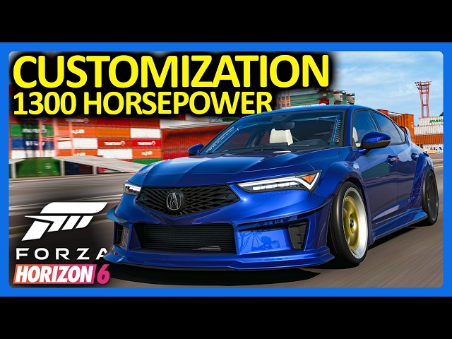 Forza Horizon 6 : Full Acura Integra Customization!! (FH6 Gameplay)