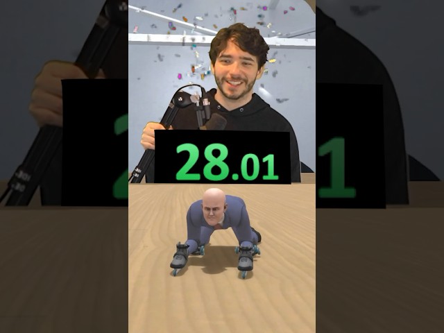 I Invented a World Record Speedrunning Trick #speedrun #worldrecord #gettowork