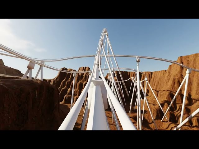 VR Roller Coaster Crazy Canyon
