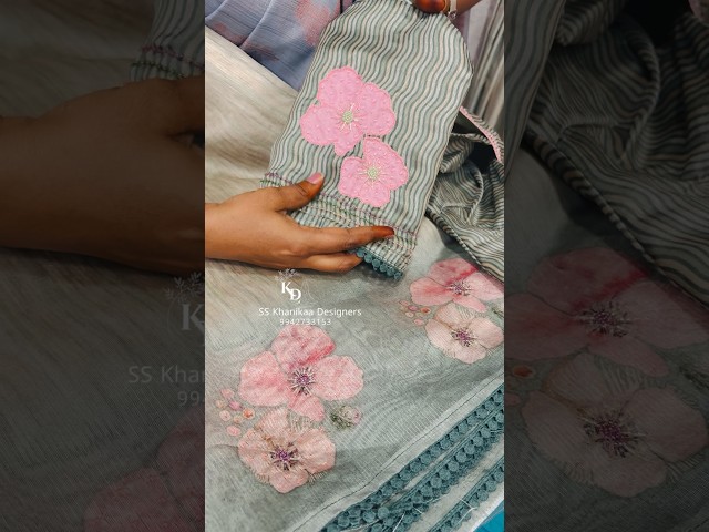 Mind blowing pattern blouse designs