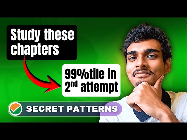 these chapters can LITERALLY save your JEE 2nd attempt 2026