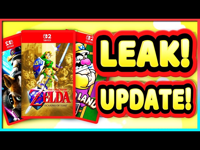 NEW Nintendo Switch 2 Leaks Appear! | Zelda Remake & StarFox UPDATE, Wario & MORE!