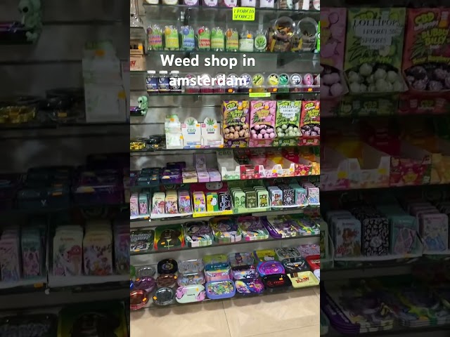 WEED shop in Amsterdam!!