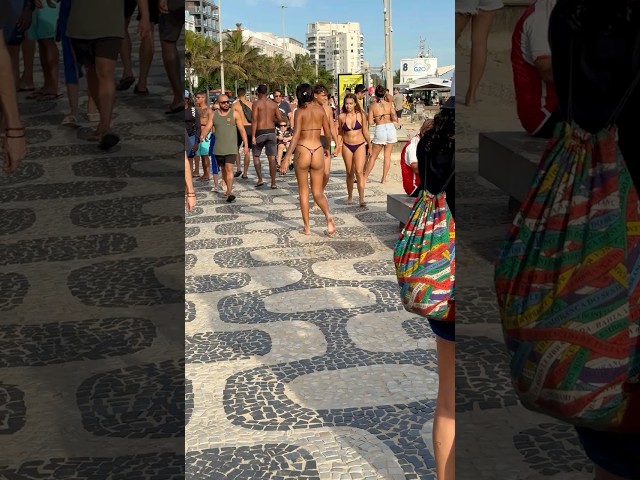 🇧🇷☀️ Arpoador Boardwalk | Rio de Janeiro Beach 🌊🏖️