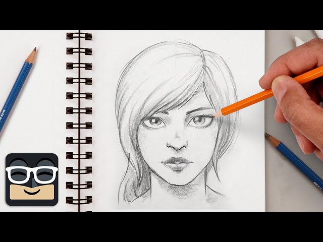 How to Draw Realistic Portraits | Step by Step Sketch Tutorial