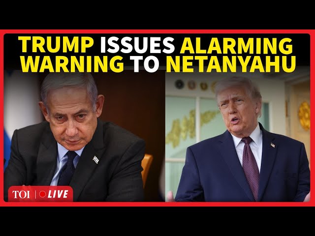 Trump LIVE: US President OPENLY HUMILIATES Netanyahu; Stark Warning Over Iran | Trump Latest News