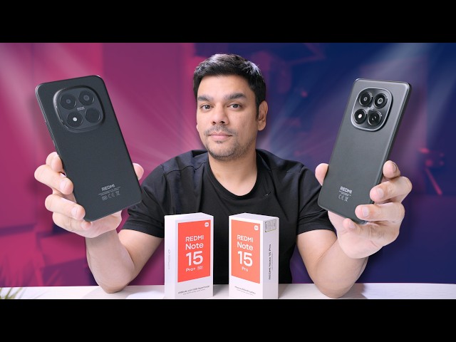 Redmi Note 15 Pro & Pro+ Unboxing — Rs. 94,999 Se Shuru! What's New + My Thoughts