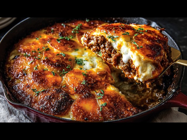 If you have potatoes and ground beef… make THIS for dinner!