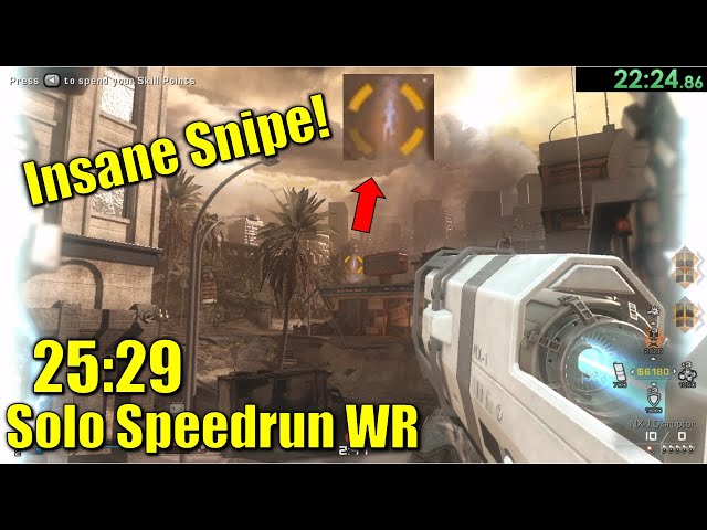 PERFECT RUN! Exodus SOLO Speedrun WR (25:29) - CoD Ghost Extinction