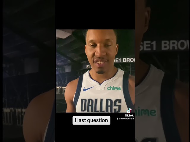 #dallasmavericks media day interview with #grantwilliams #nba #mffl