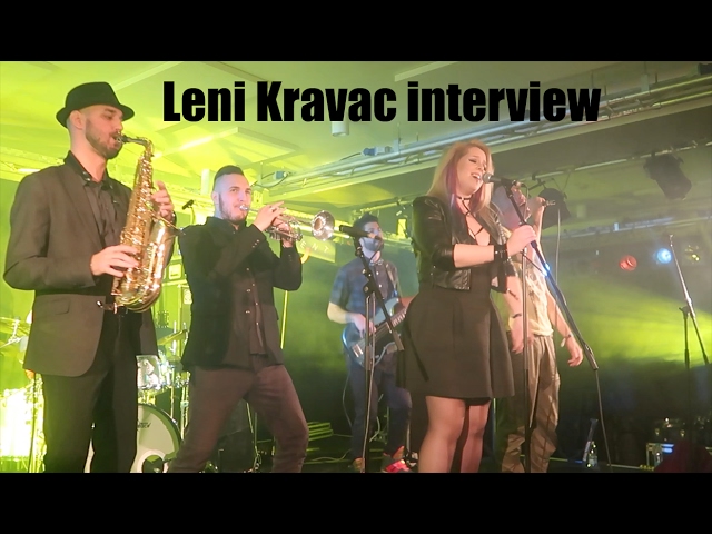 Leni Kravac band interview at MENT music festival (Balkan fusion music)