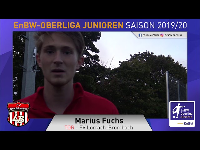 EnBW-Oberliga - FV Lörrach-Brombach - Marius Fuchs