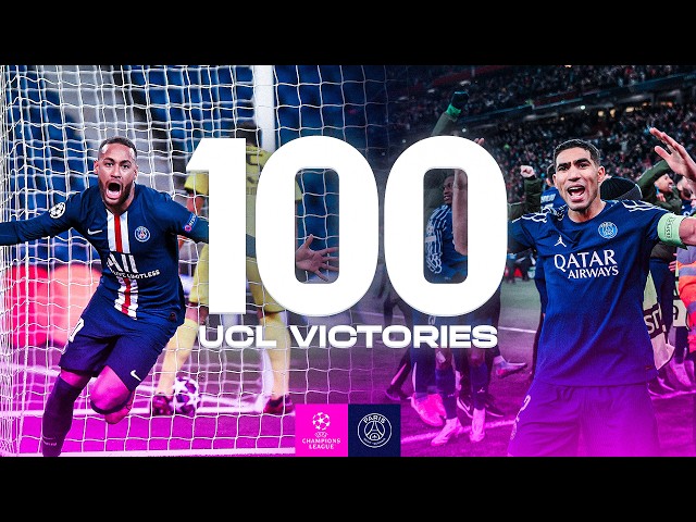 100 Wins I PSG on the European stage! ✨