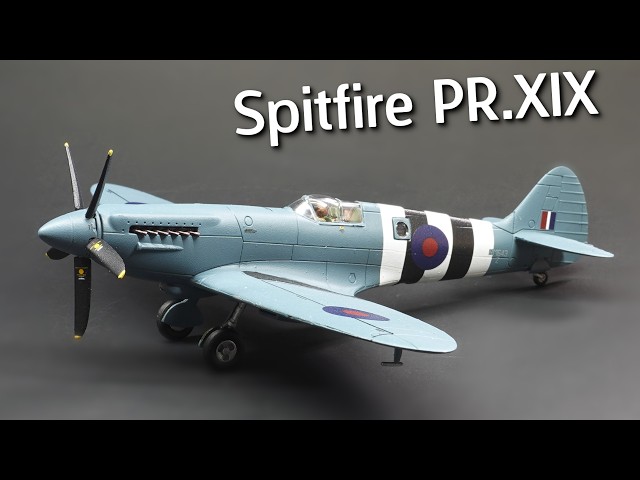 Only One Main Problem With This Kit! Airfix Spitfire PR.XIX Plastic Model Kit - Build & Review