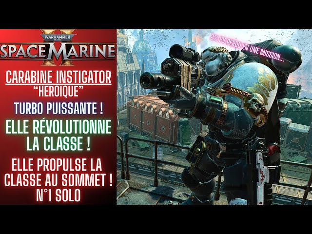Space Marine 2 - Bolter Instigator HÉROÏQUE - SURPUISSANTE ! Elle Révolutionne Le Tireur D'Élite !