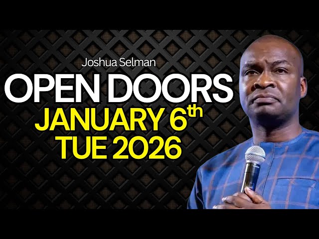 PRAY THIS NOW! Apostle Joshua Selman Prophetic Prayers for Open Doors & Favor in 2026