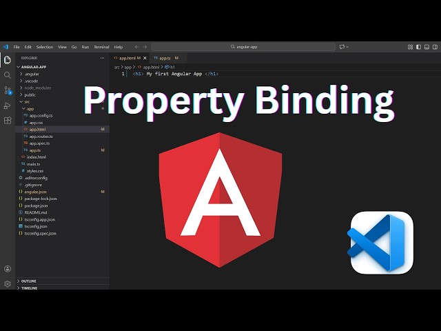 Property Binding in Angular Explained (With Simple Example) | Property Binding Tutorial | Angular 21