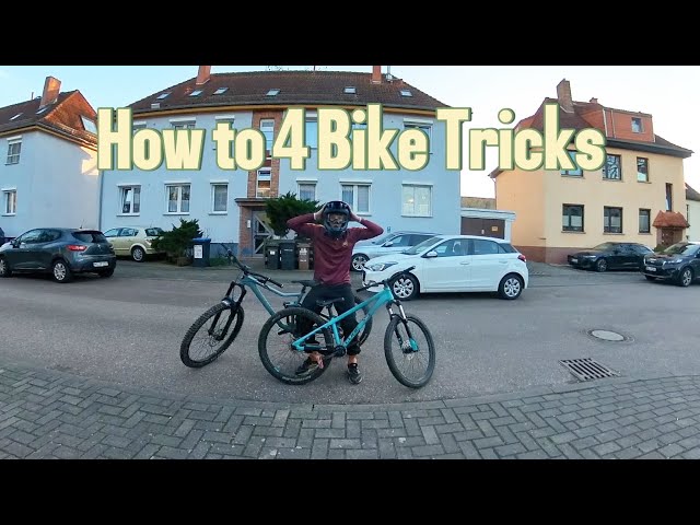 How To 4 Bike Tricks für Anfänger/Alles was ihr wissen müsst         #Howto#viral#mtb