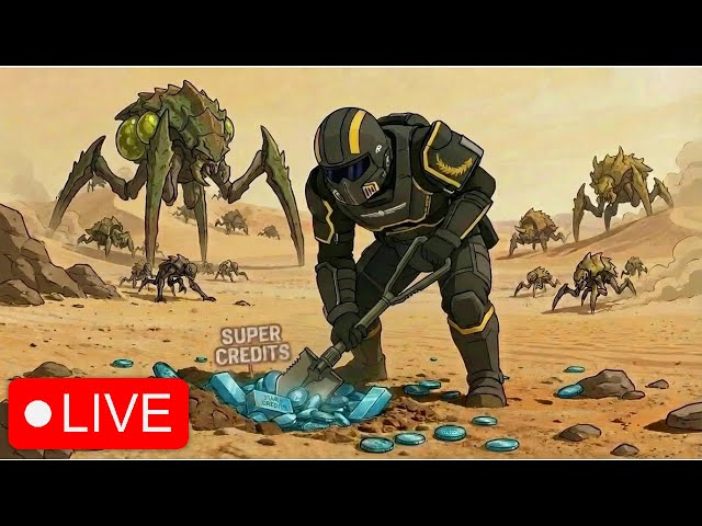 Operation Super Credits: Helldivers 2 live stream PT.2