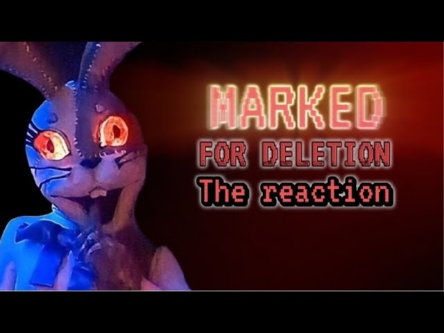 Marked for Deletion | A FNAF Fan made Movie - Reaction (SCARY)