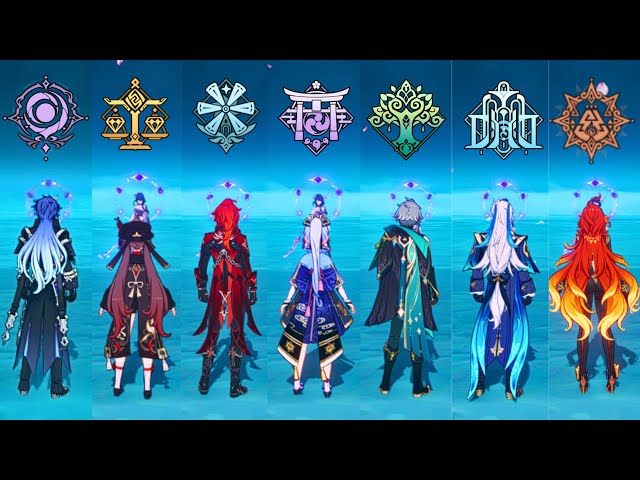 Best DPS From Every Nation !! Best Nuke Showcase [Genshin Impact]