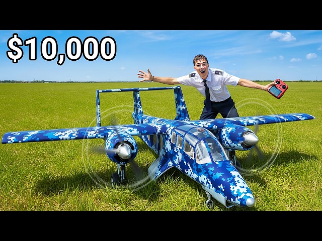 $1 vs $10,000 RC Plane!