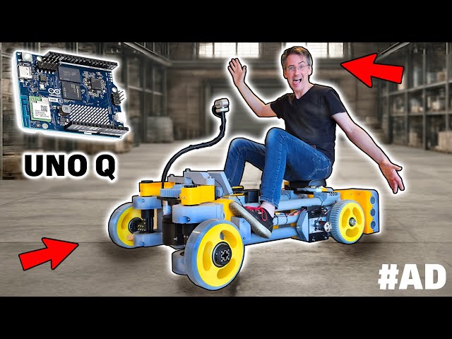 ARDUINO UNO Q Face Controlled Car