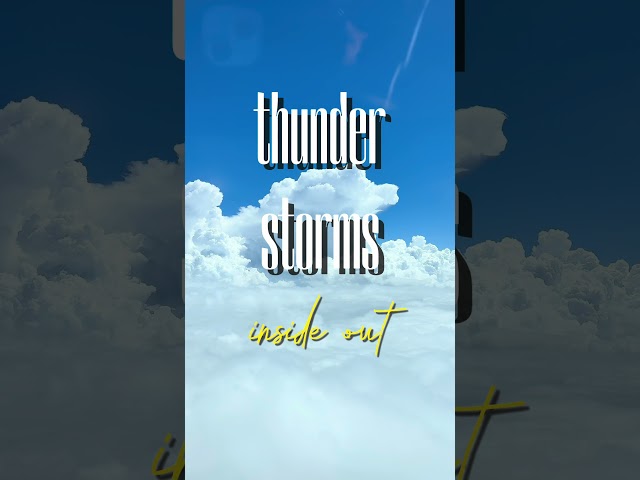 Cockpit View: Weather Radar Spots Beautiful Thunderstorm!