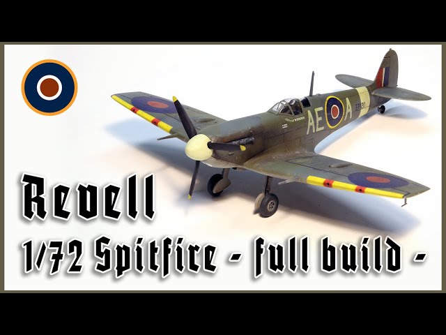 Full video build - 1/72 Revell Spitfire Mk Vb