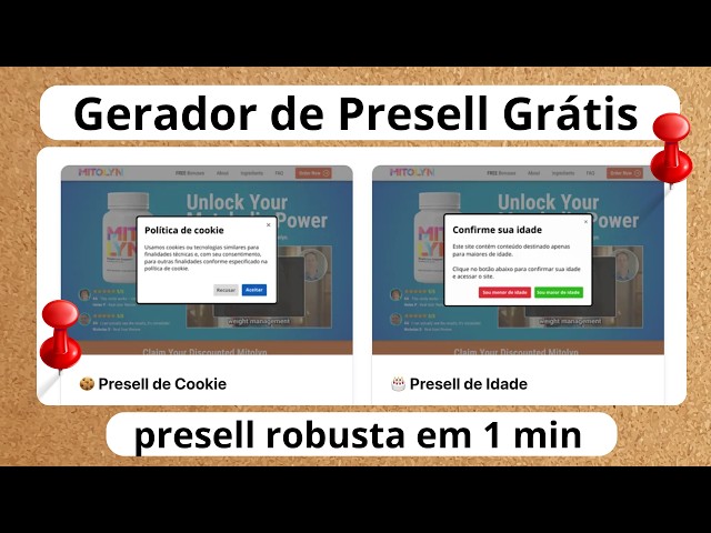 Presell Generator: How to Create a Presell Page on WordPress, Elementor, Google Site | Free HTML ...