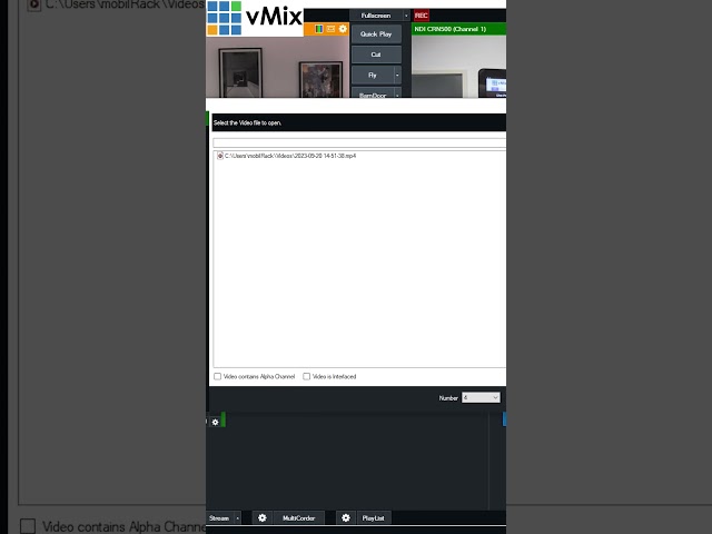 vMix in einfach: Kamera hinzufügen