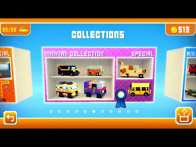All vehicles in blocky highway