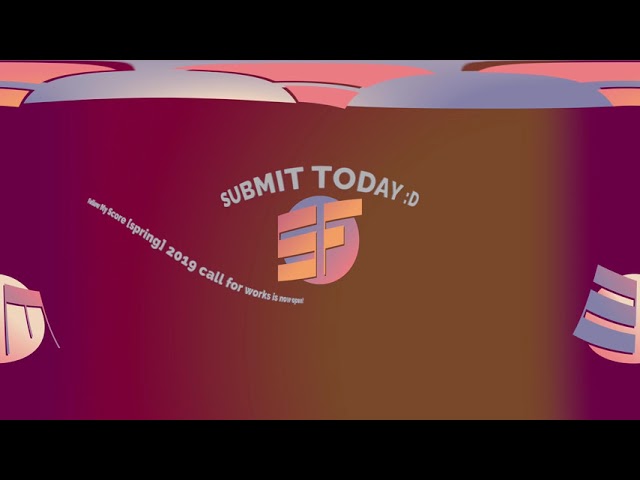 Follow My Score [spring] 2019 Call For Works [Submission is OPEN]