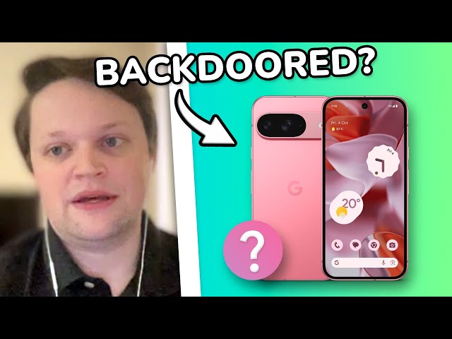 Are Google Pixels Hardware Backdoored?