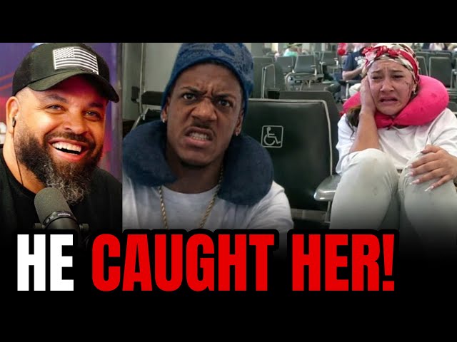 Boyfriend Catches Her Cheating at the Airport… He Loses It