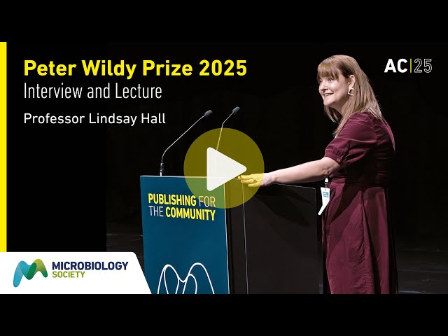 Peter Wildy Prize Lecture 2025: Professor Lindsay Hall - Guardians of the Gut
