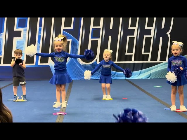 Addie’s Cheer Performance on 5/10