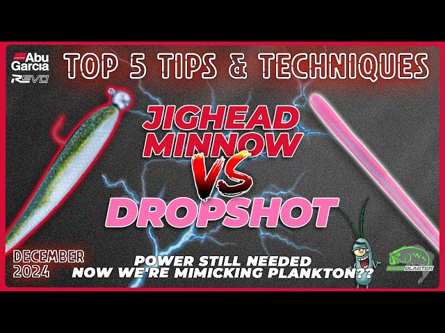 Minnow vs dropshot! All finesse now? Plankton baits? Abu Top 5 Tips, Trends in Bass Fishing!