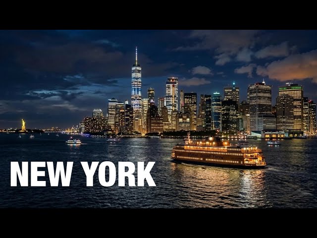New York City LIVE Manhattan to Staten Island Ferry Ride Statue Of Liberty (March 6, 2026)