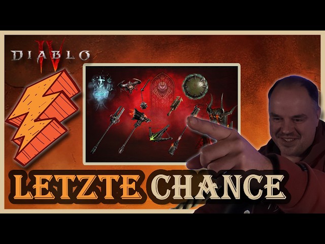 Diablo 4 | Schnell noch COOLE COSMETICS sichern & mehr Items abstauben | Endspurt S12