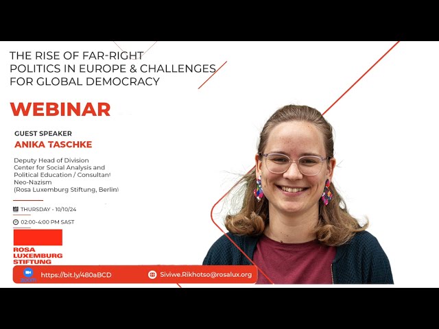 The Rise of Far-Right Politics in Europe and Challenges for Global Democracy