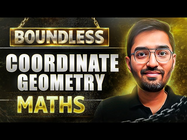 Coordinate Geometry in One Shot (Theory + JEE 2026 PYQs) by NV sir