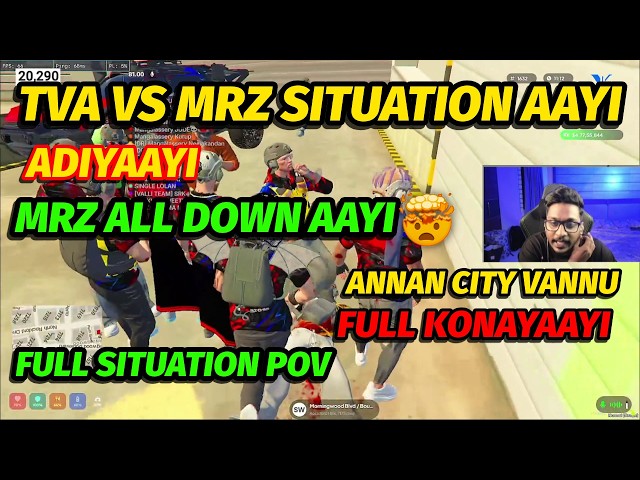 TVA VS MRZ SITUATION AAYI😱💥| ADIYAAYI MRZ ALL DOWN🔥| FULL SITUATION POV🔥| ANNAN CITY VANNU🔥